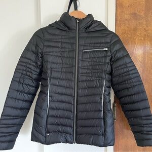 Black down jacket spyder